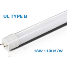 ul dlc aufgeführt 18W 110LM / W Ballast Bypass 4FT Glas T8 LED Lichtschlauch